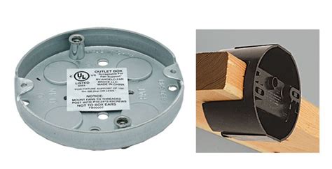 ceiling fan mounting electrical box|ceiling fan rated outlet box.